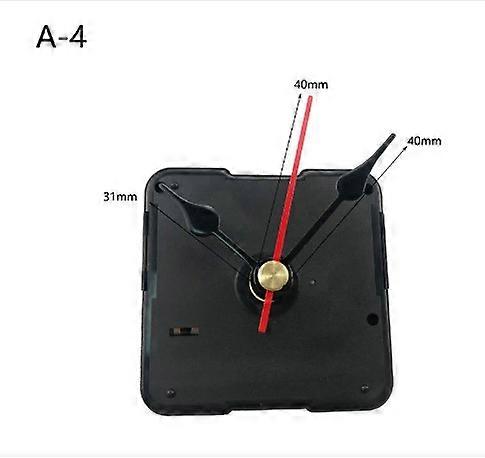 1 Set Clock Mechanism Replacement Clock Motor Battery Powered Movement Part