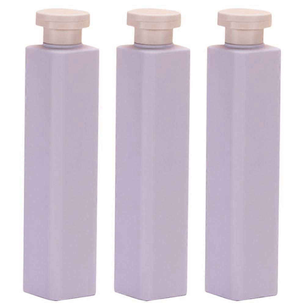 3pcs Travel Bottles Refillable Squeeze Bottles Toiletries Bottles Travel Shampoo Conditioner Bottles 250ml