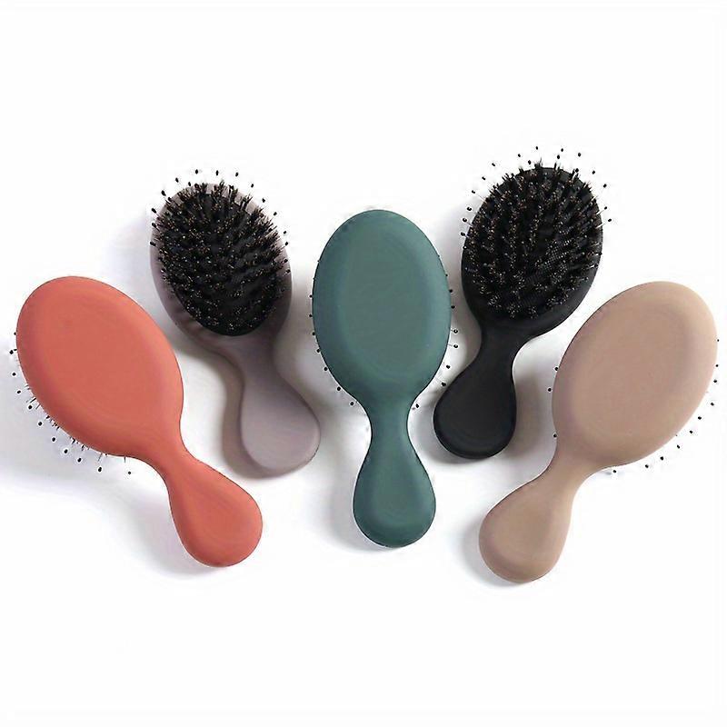 New style Pet Hair Brush - Salon Styling and Portable Massage Comb for Grooming and Shampooing Animals, Manual Horsehair Cleaning Tool for Furniture a