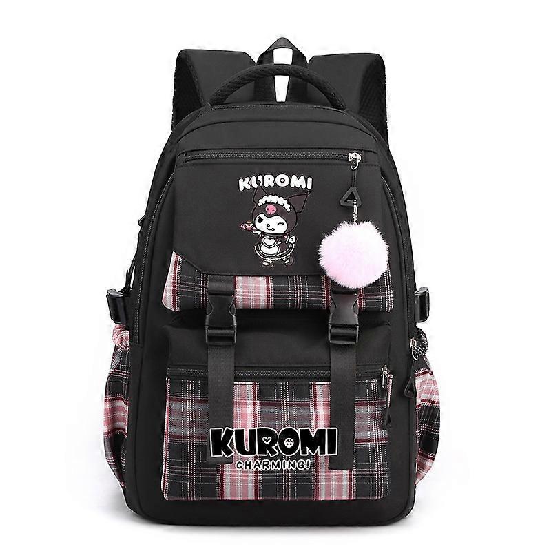 New Kuromi Printed Backpack Student Shoulder Bag