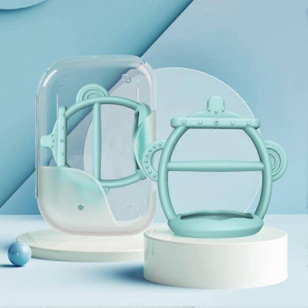 Children Bite Teether Bracelet Type Teether Bottle Toy Silicone Molar Learn Feeding Handle Kids Pacifier Chain