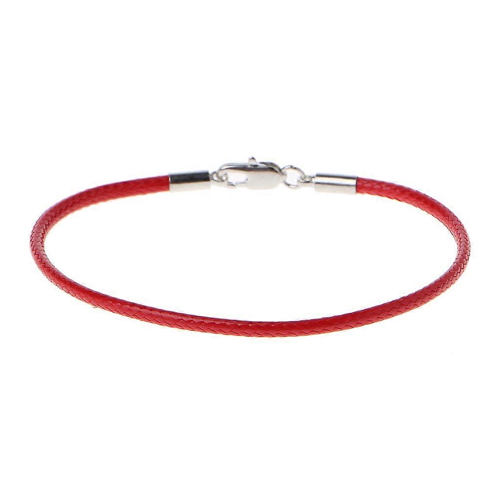 Multi-color Lobster Clasp Bracelet Braided Leather String Bracelets for Friends