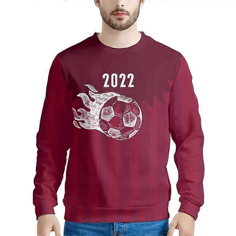 Fußball-Fußball-Rundhalspullover 2023