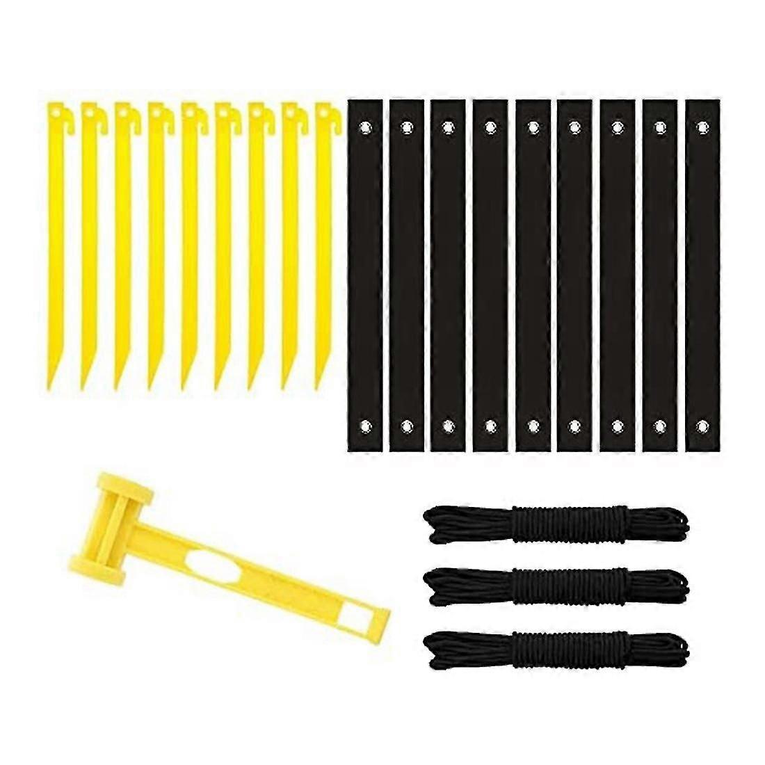 Tree Stake Kit With Hammer,tree Straight Anchoring,for Camping,hiking