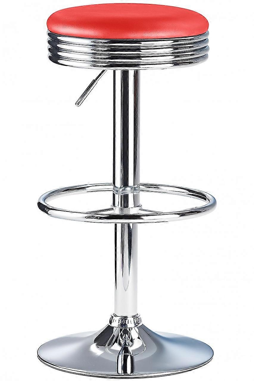 Calif Verstelbare Barkruk - Rood