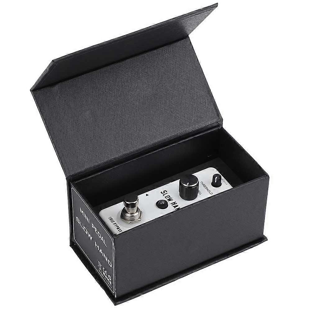 Guitar Effect Slow Hand Effect Pedal Mini Metal Shell True Bypass Instrument Accessories