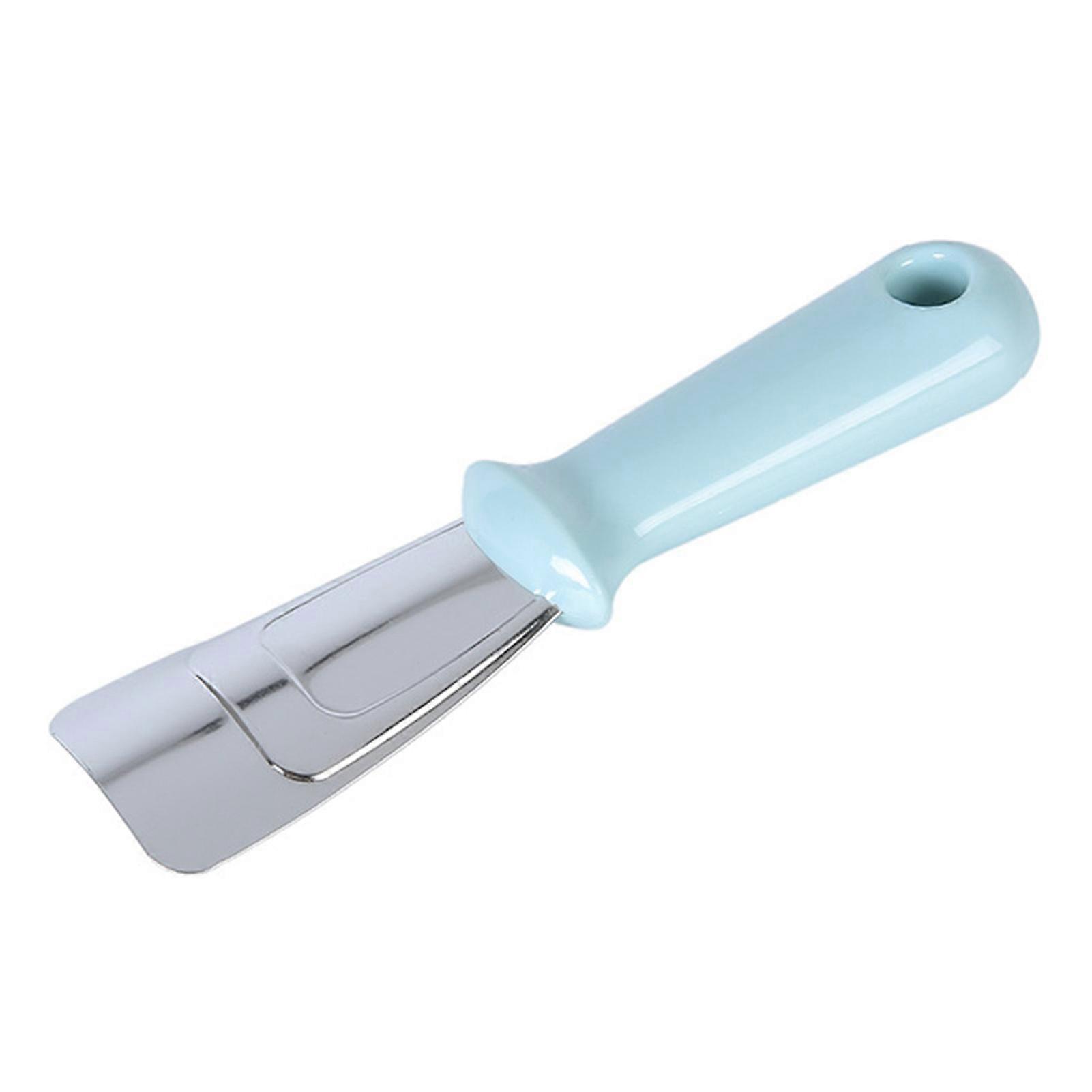 Thickened Refrigerator Freezer Defrosting Shovel Stainless Steel Household Blue