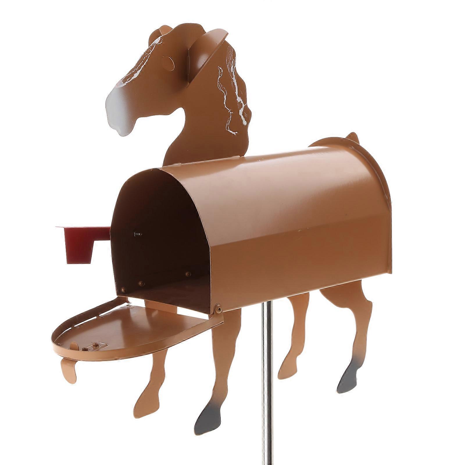 Einfacher Stil Briefkasten Hülle Briefkasten Wraps Brief Post Box Abdeckung Standardgröße Perfekt für Pferdefarm oder Pferdeliebhaber