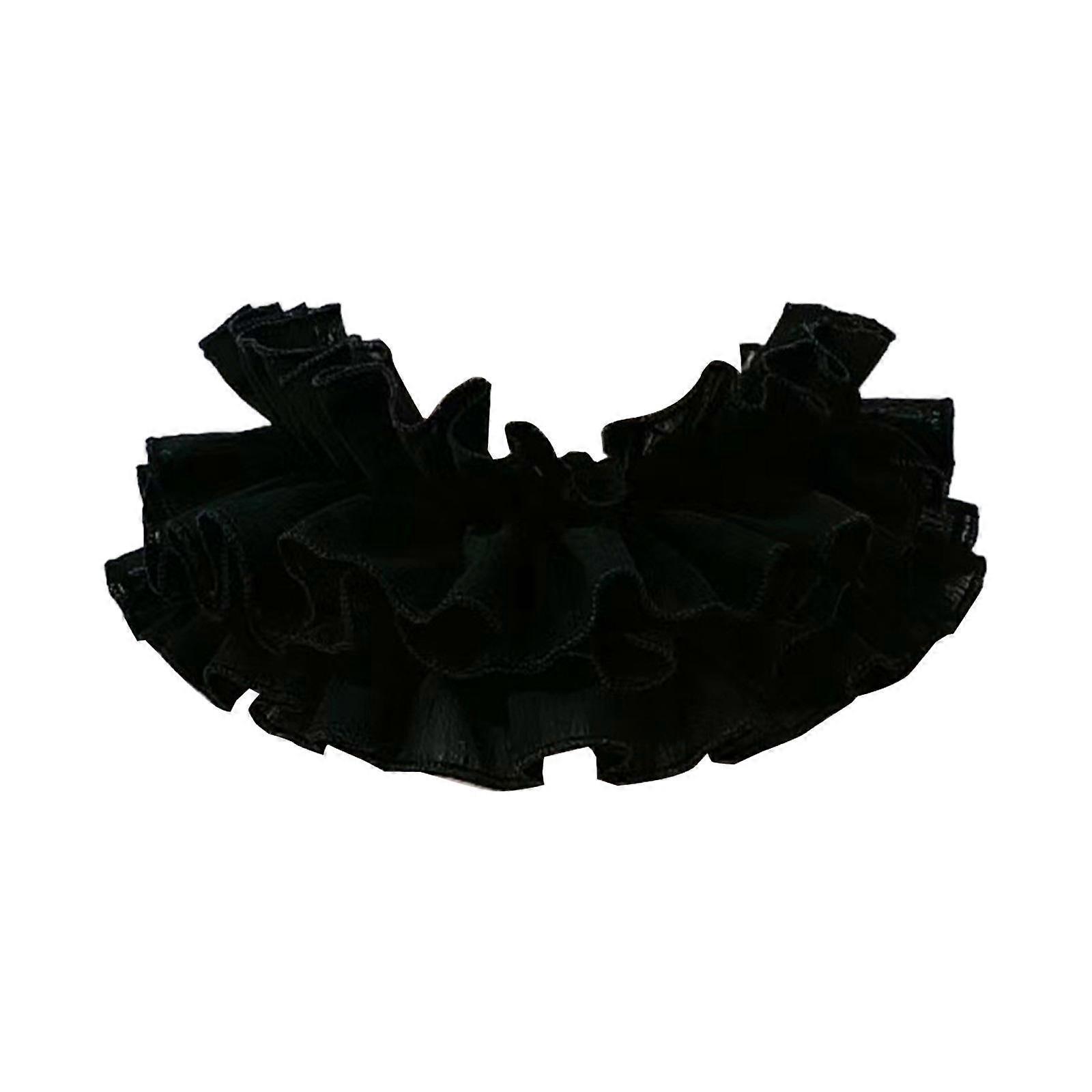 Gola com babados, punhos de pulso, estilo vitoriano renascentista, chiffon vintage, gola falsa, gargantilhas, traje colonial