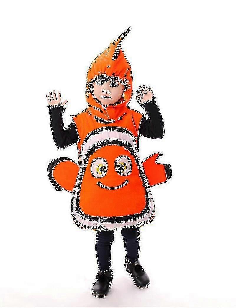 Finding Nemo Costume Cartoon Nemo Clownfish Clothes Kids