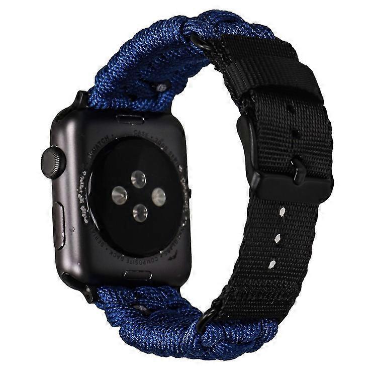 Nylon Watch Strap Compatible For Apple Watch Series 10 Ultra 9 8 7 SE 6 5 4 3 2 1 46mm 49mm 45mm 44mm 42mm Single Loop Wristband