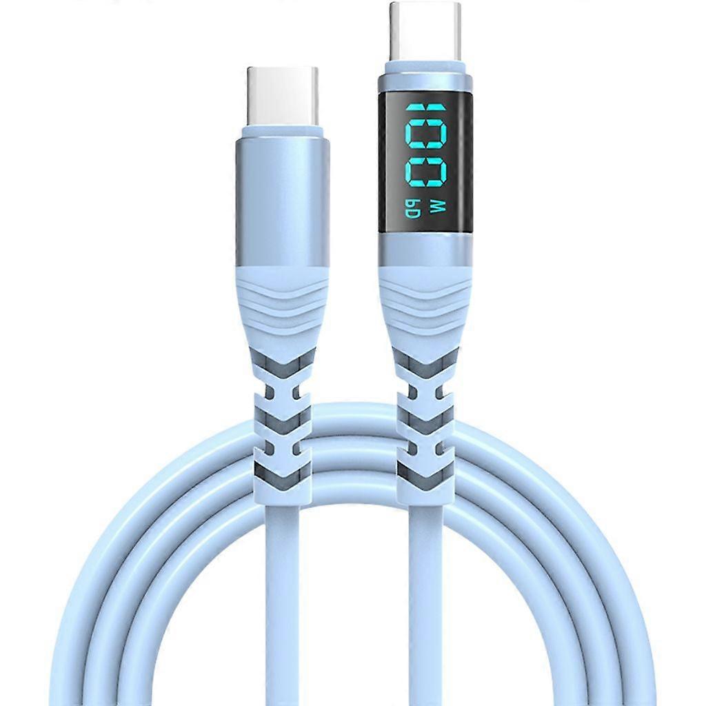 2 Type C Charging Cord 20V 5A 100W Power Delivery for Tablets Laptops Devices