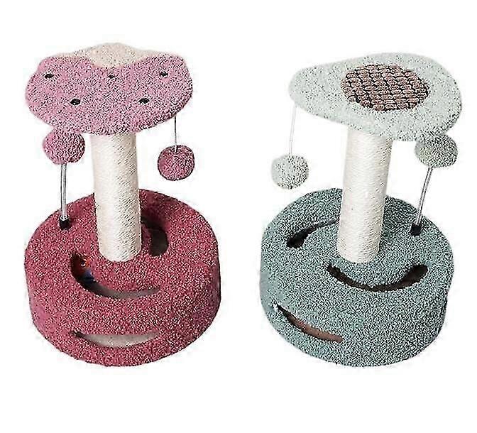 Small Cat Climbing Frame, With Turntable Plush Ball