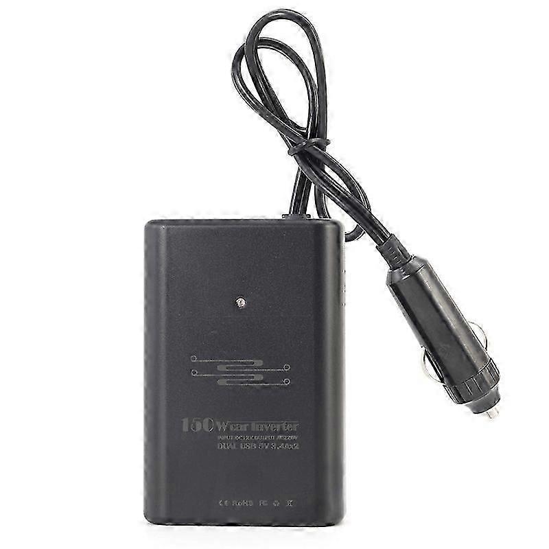 150W Pure Sine Wave Digital Inverter 12V to 220V Current Converter 300W Auto Power Socket With 2 USB sockets Car Inverters