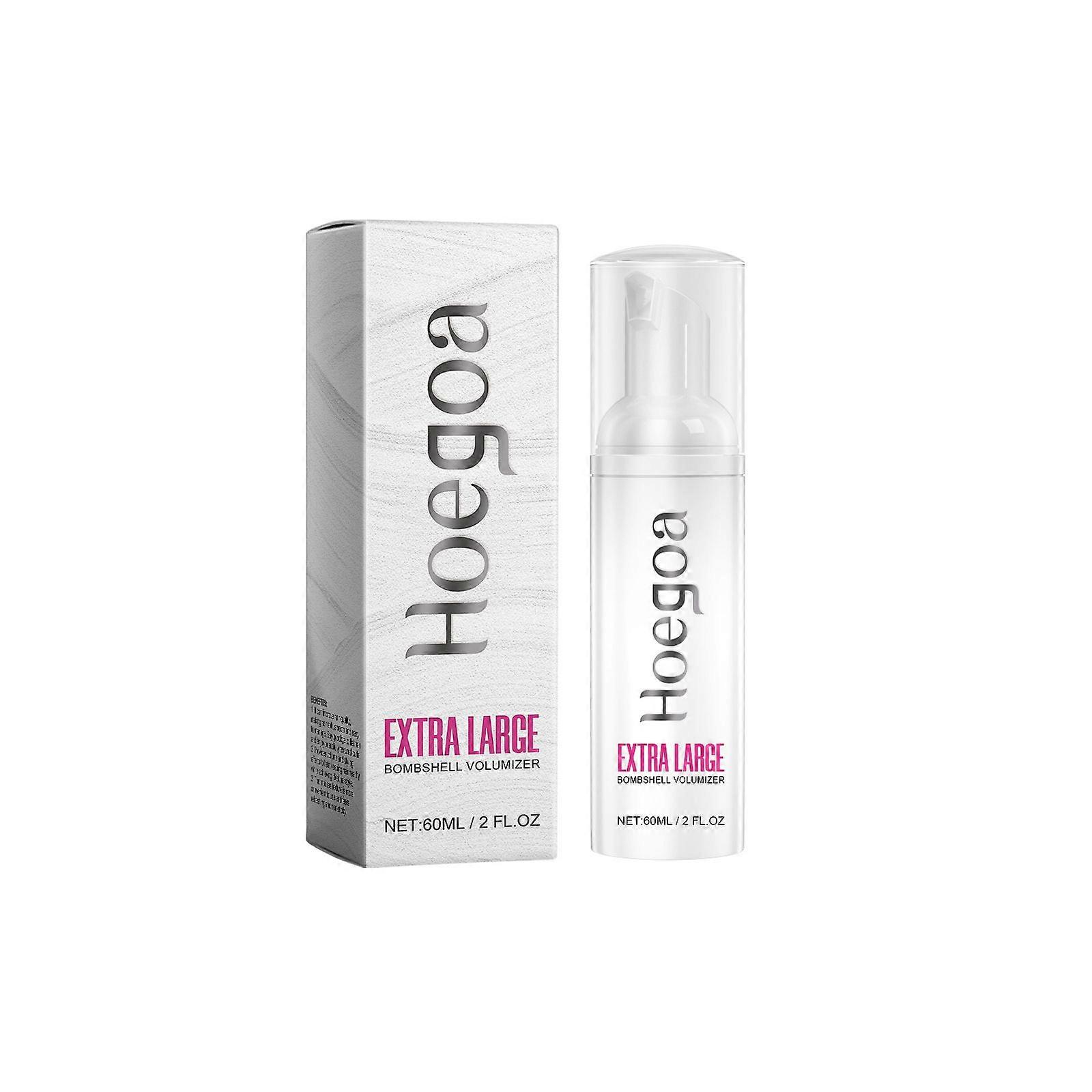 Hoegoa Cachos Styling Mousse Mousse de Cabelo Styling Wax Foam Curls Tratamento Hidratante Mousse