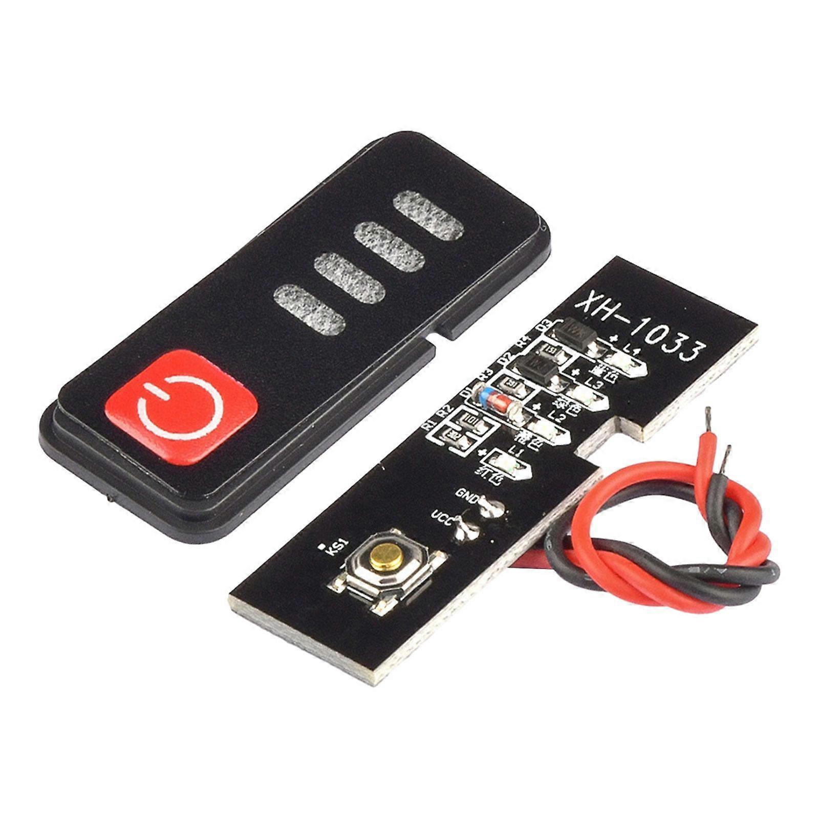 Battery Capacity Indicator Battery Gauge LED Display for DIY Garden Outdoor