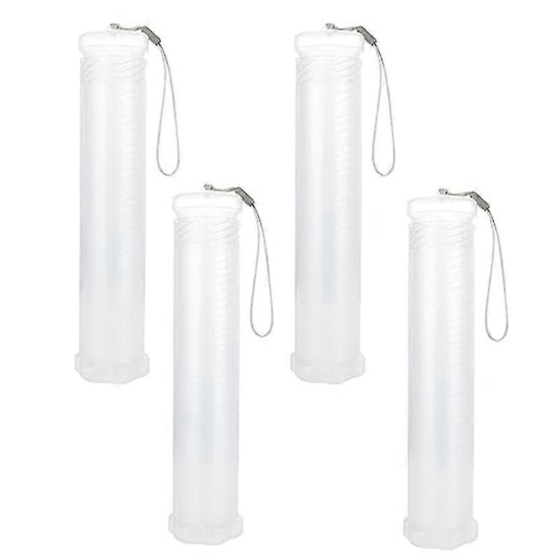 4 Pack Extendable Plastic Paint Brush Case