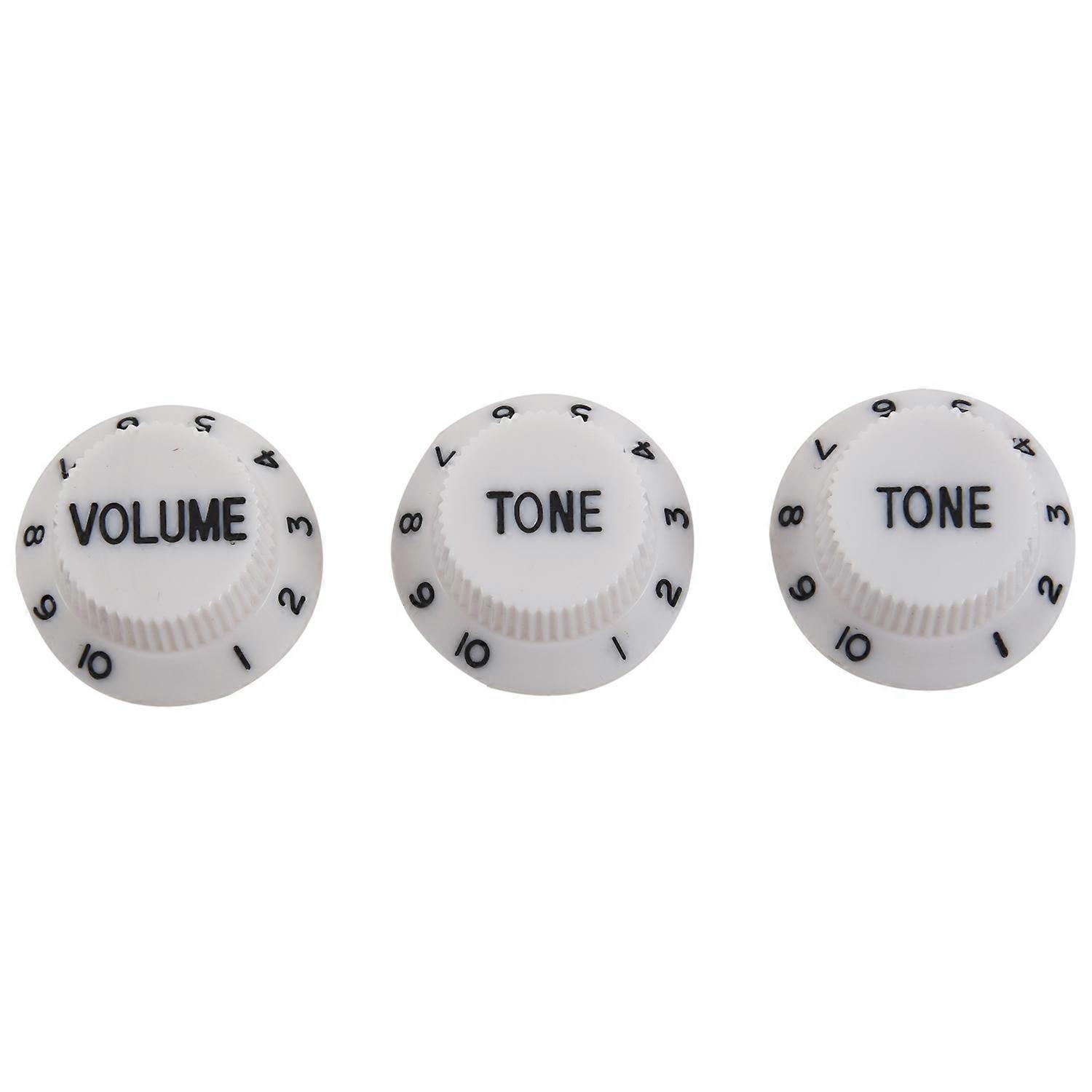 1 Volume&2 Tone Guitar Control Knobs For Strat Style Guitar