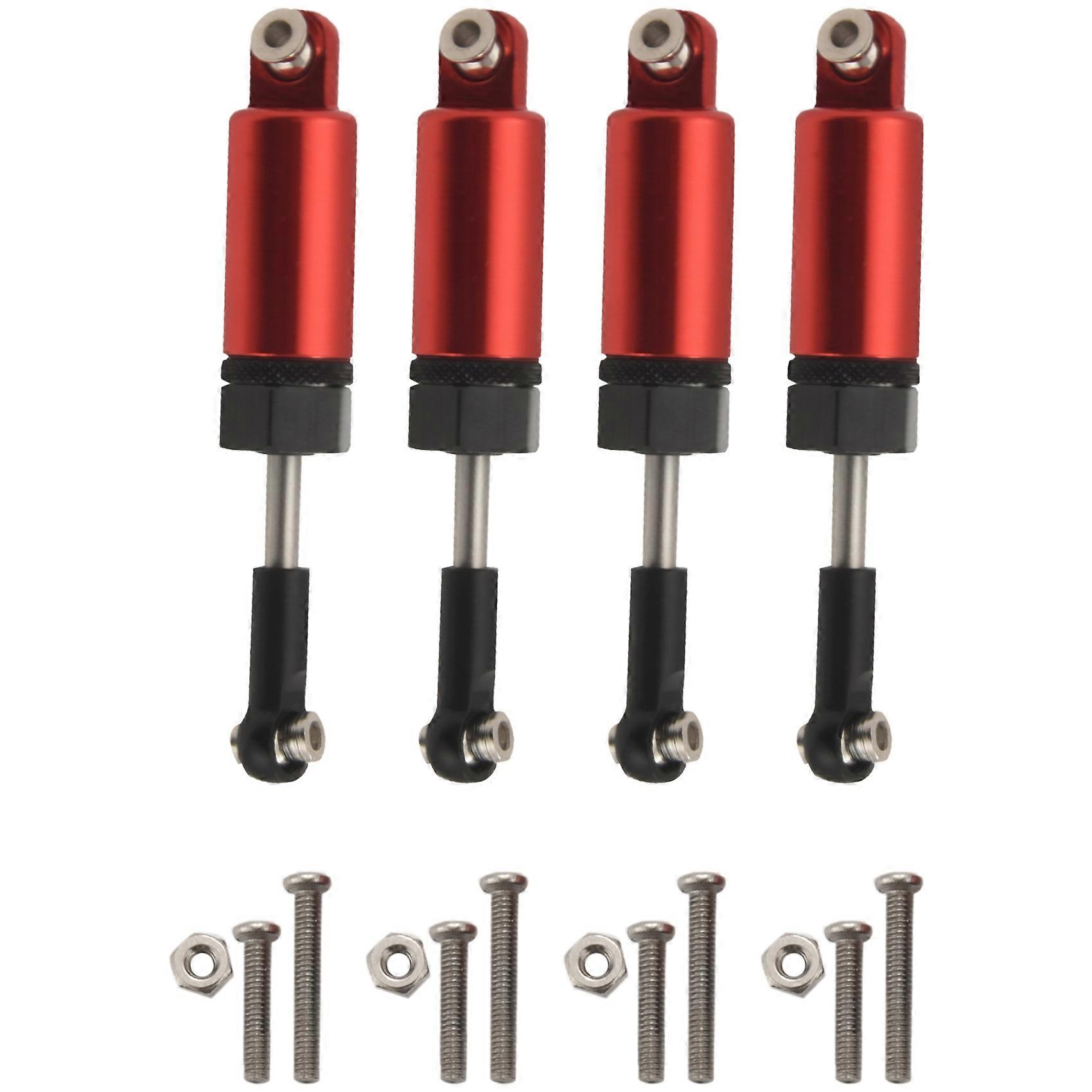 4Pcs Alloy for 1:16 C-14 C-24 Pickup,Red