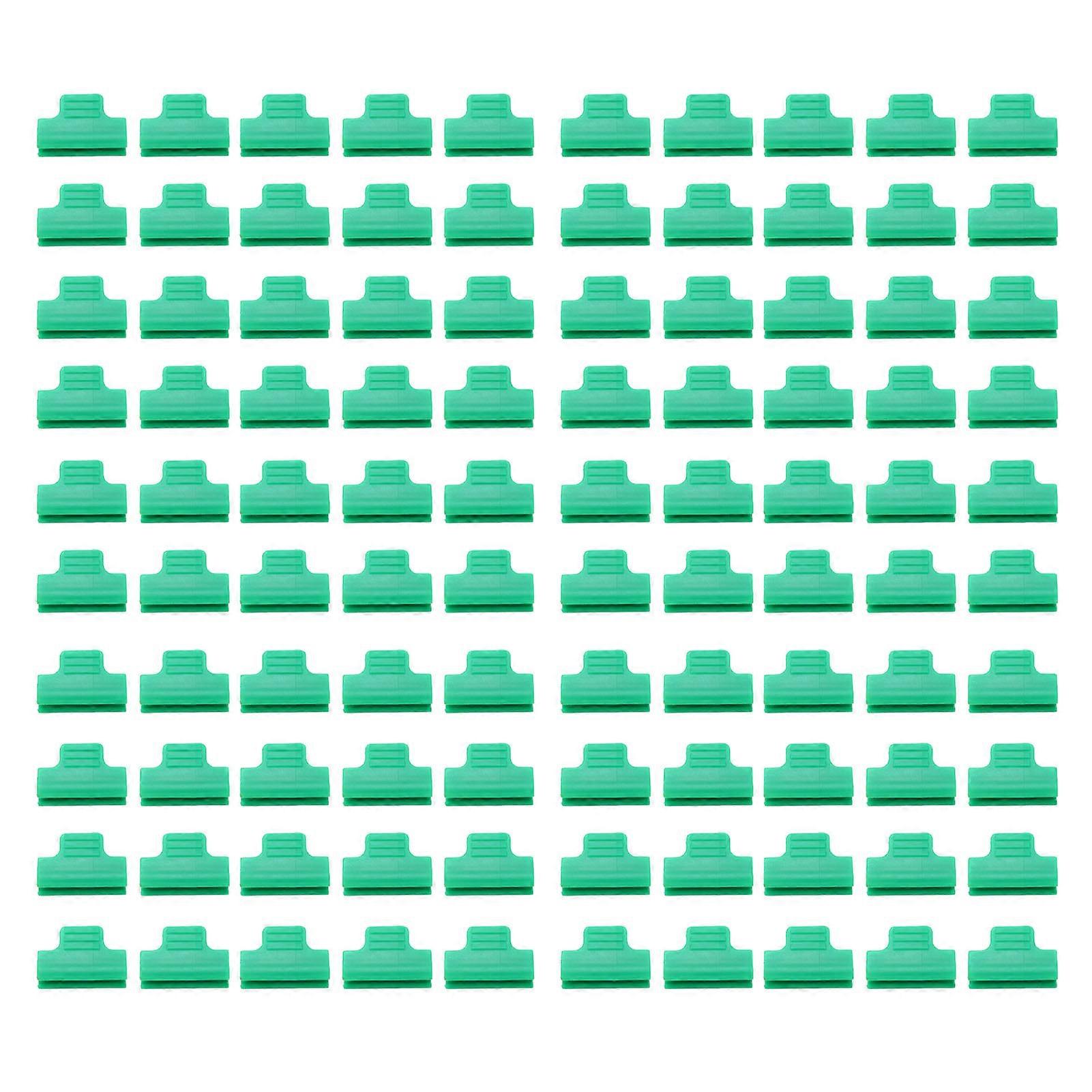 100pcs 8mm Greenhouse Clips for Netting, Tunnel, Frame, Shade Netting Rod