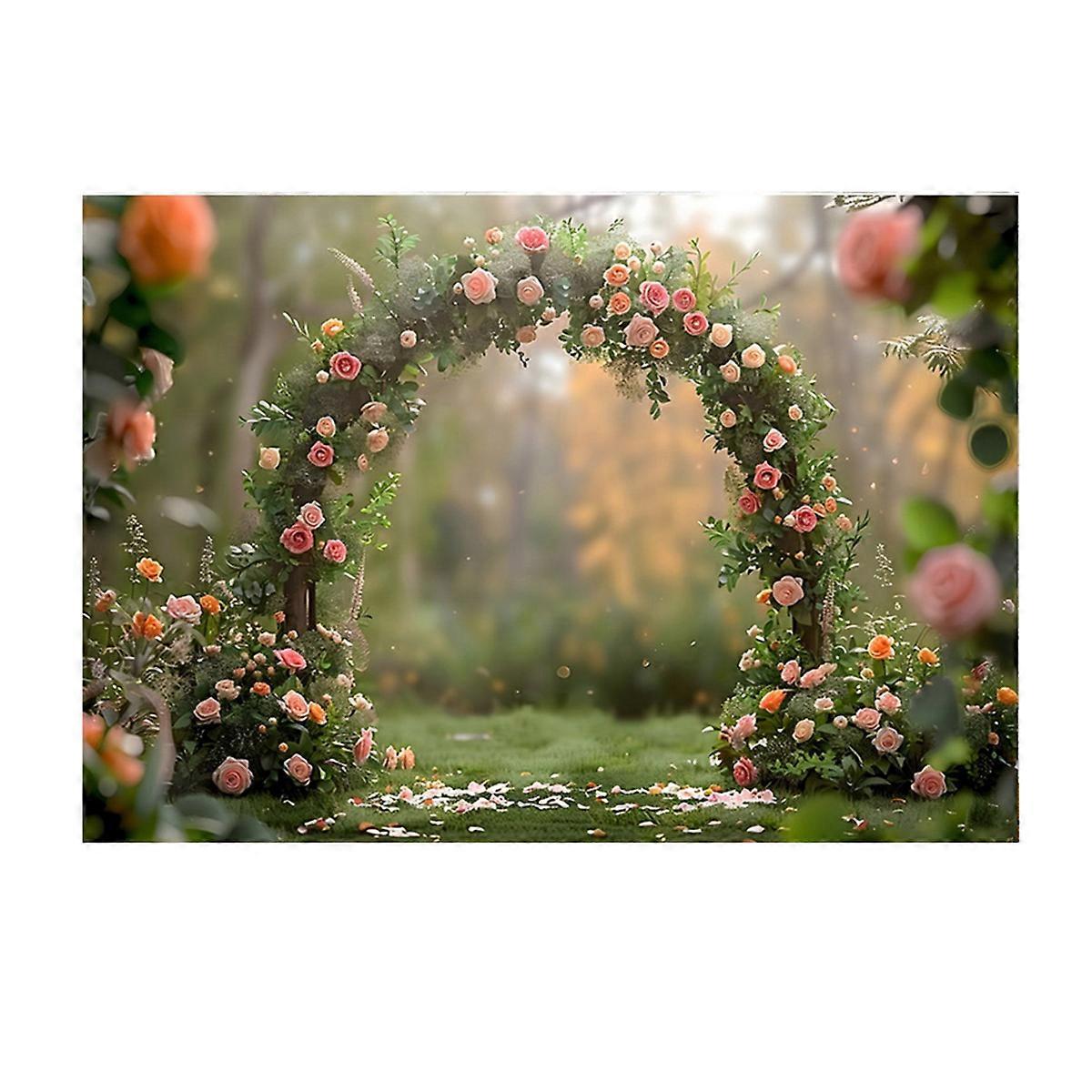 Scenery Wedding 3D Party Holiday Portrait Photography Backdrops,B