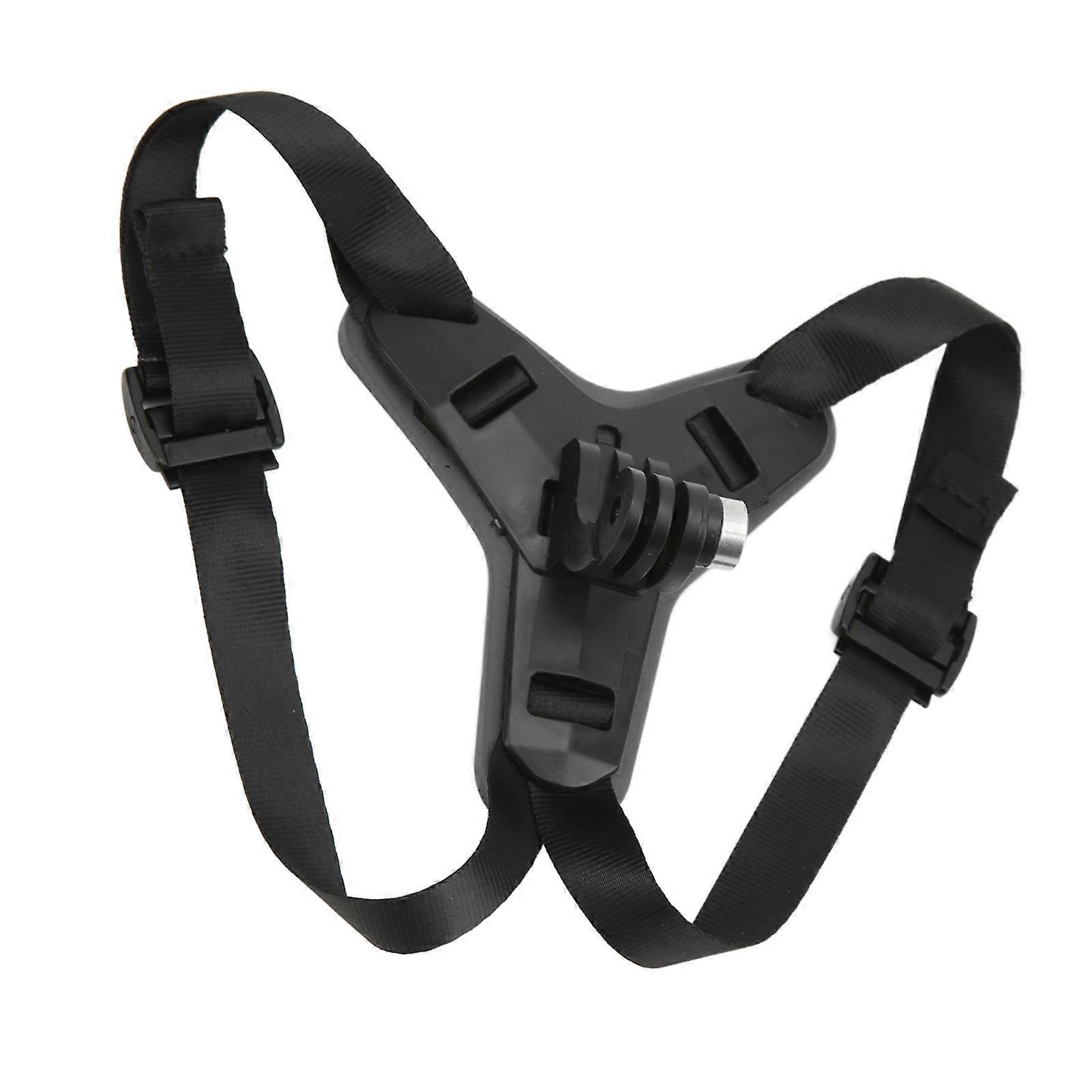 Helmet Chin Mount Adjustable Strap Prevent Slip Motorcycle Helmet Camera Bracket for Hero 7 6 5
