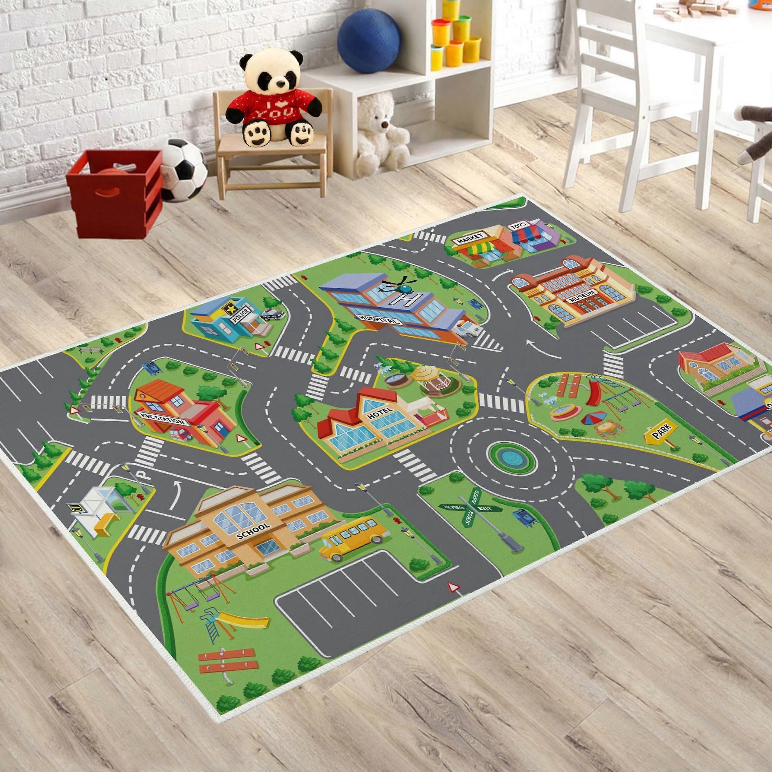 1 Non Slip Car Mat for Playroom 39 x 60 Inch