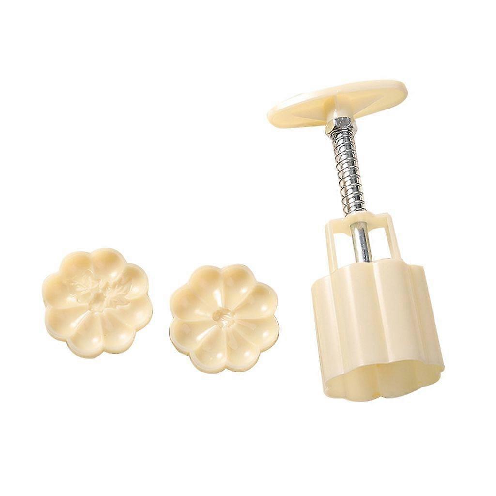 Hand-Pressure Moon Cake Mold Pumpkins Shape Cookie Stamps Mooncake Makers