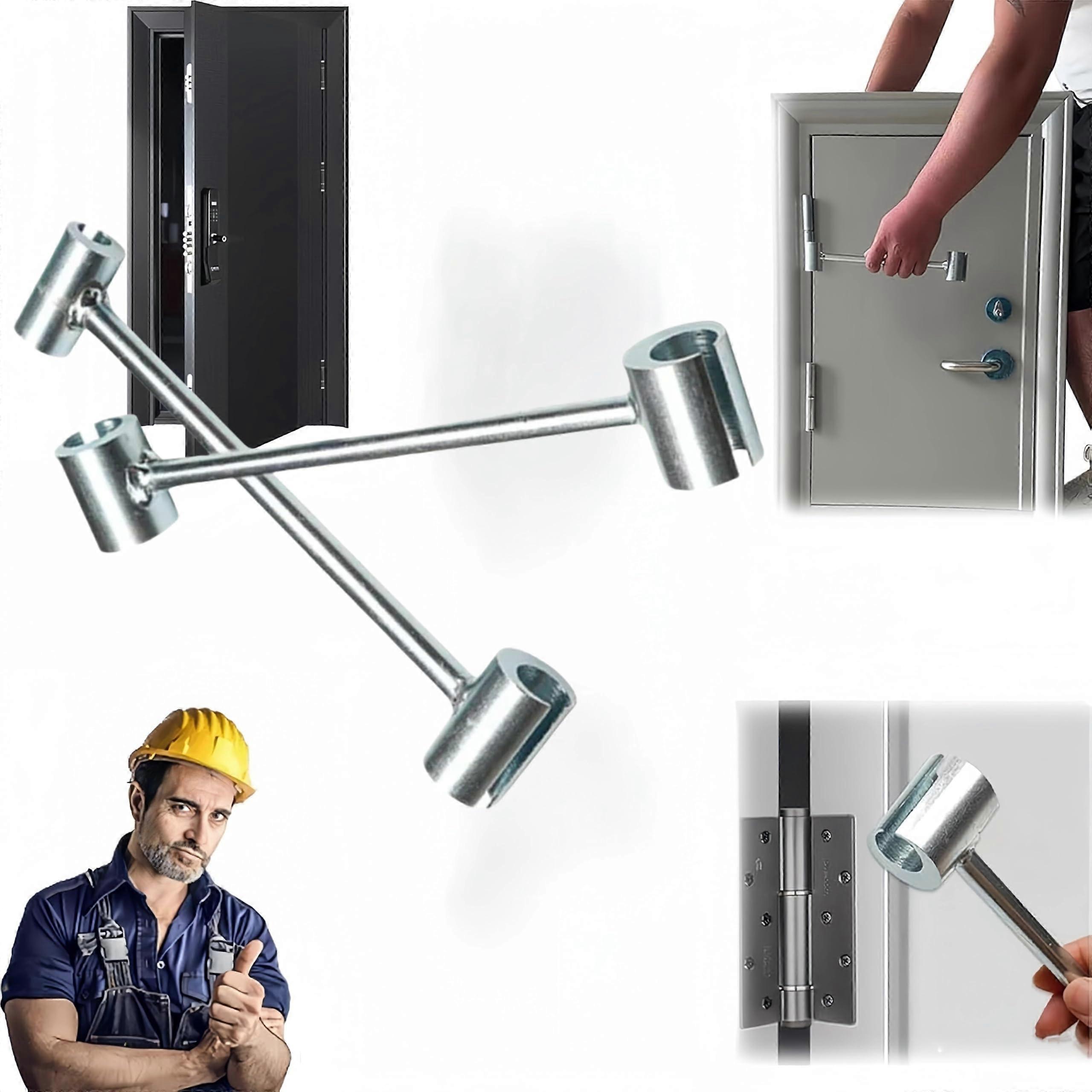 2Pcs hinges gap adjusting wrench,door hinge adjustment tool,Suitable for commercial standard specification heavy door fire clean room door