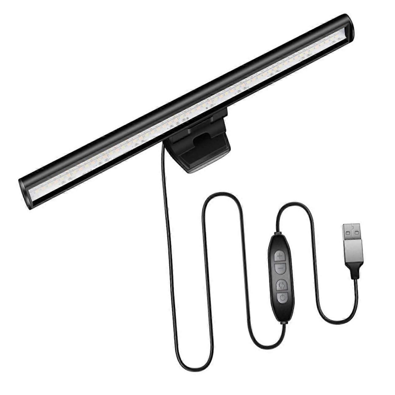 26CM Computer Screen Hanging Light Bar, Sturdy Monitor Light For Eye-Healthy Workspace, Fits Most Screens