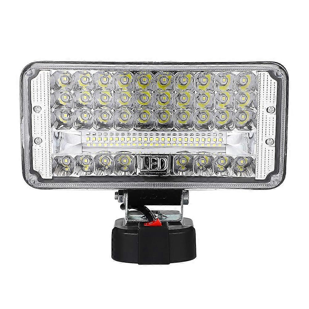 LED Outdoor Work Light Torch USB Power Bank Flashlight for Makita DeWalt Li-Ion Battery Lamp
