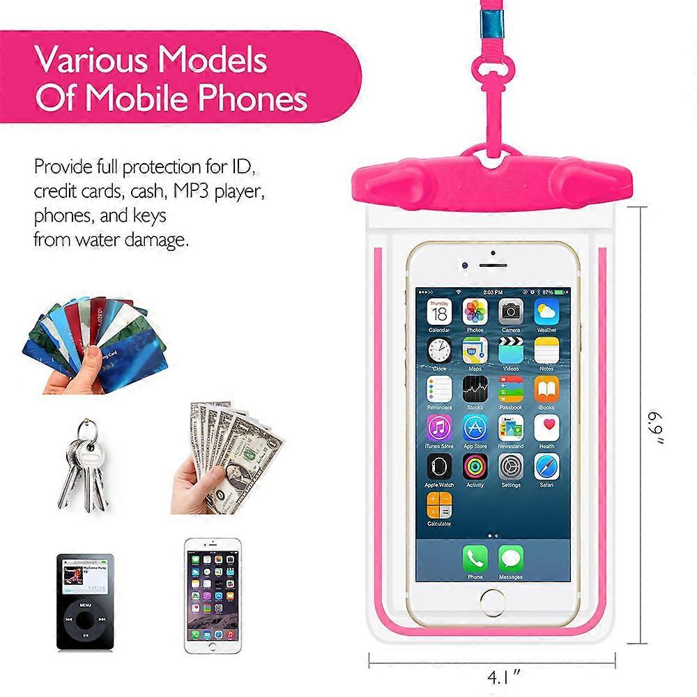 4 waterproof phone bags