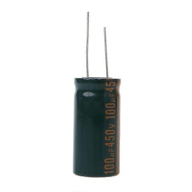 450V 100uF Capacitance Electrolytic Radial Capacitor High Frequency Low ESR