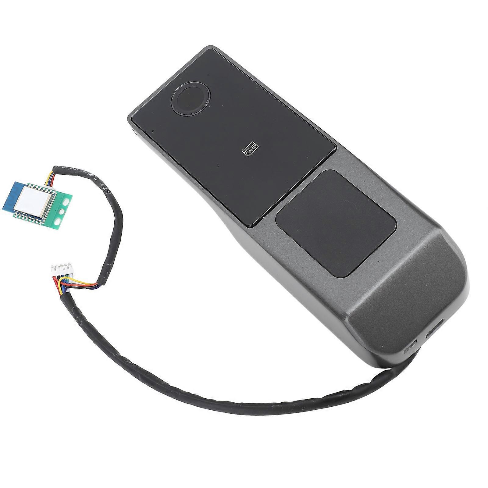 Gate Smart Rim Lock Waterproof Keyless Entry Digital Fingerprint Door Lock Electronic Password Lock for Outdoor for Tuya Wifi 