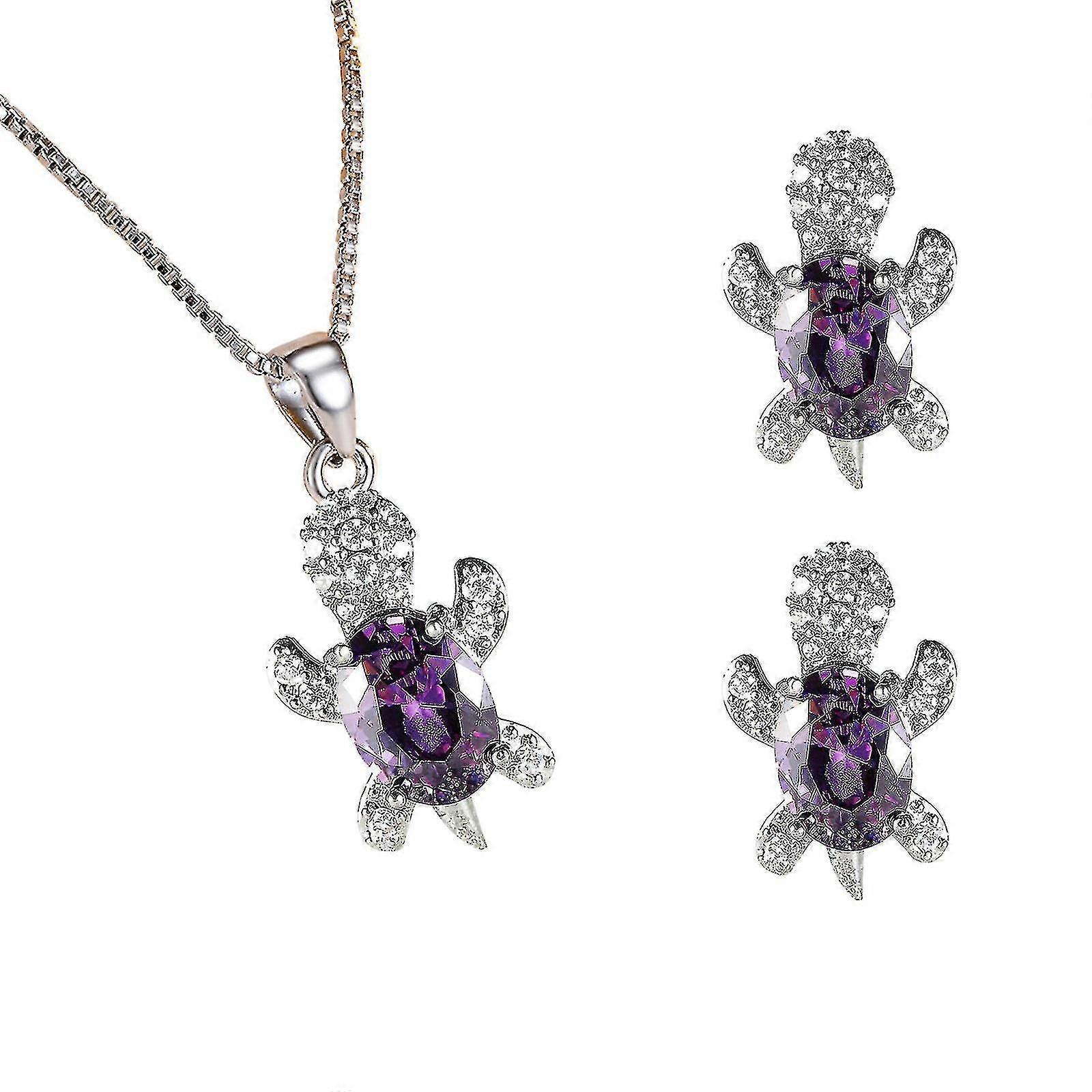 ファッション女性のトートイヤリングネックレスセット装飾品動物シリーズジュエリー