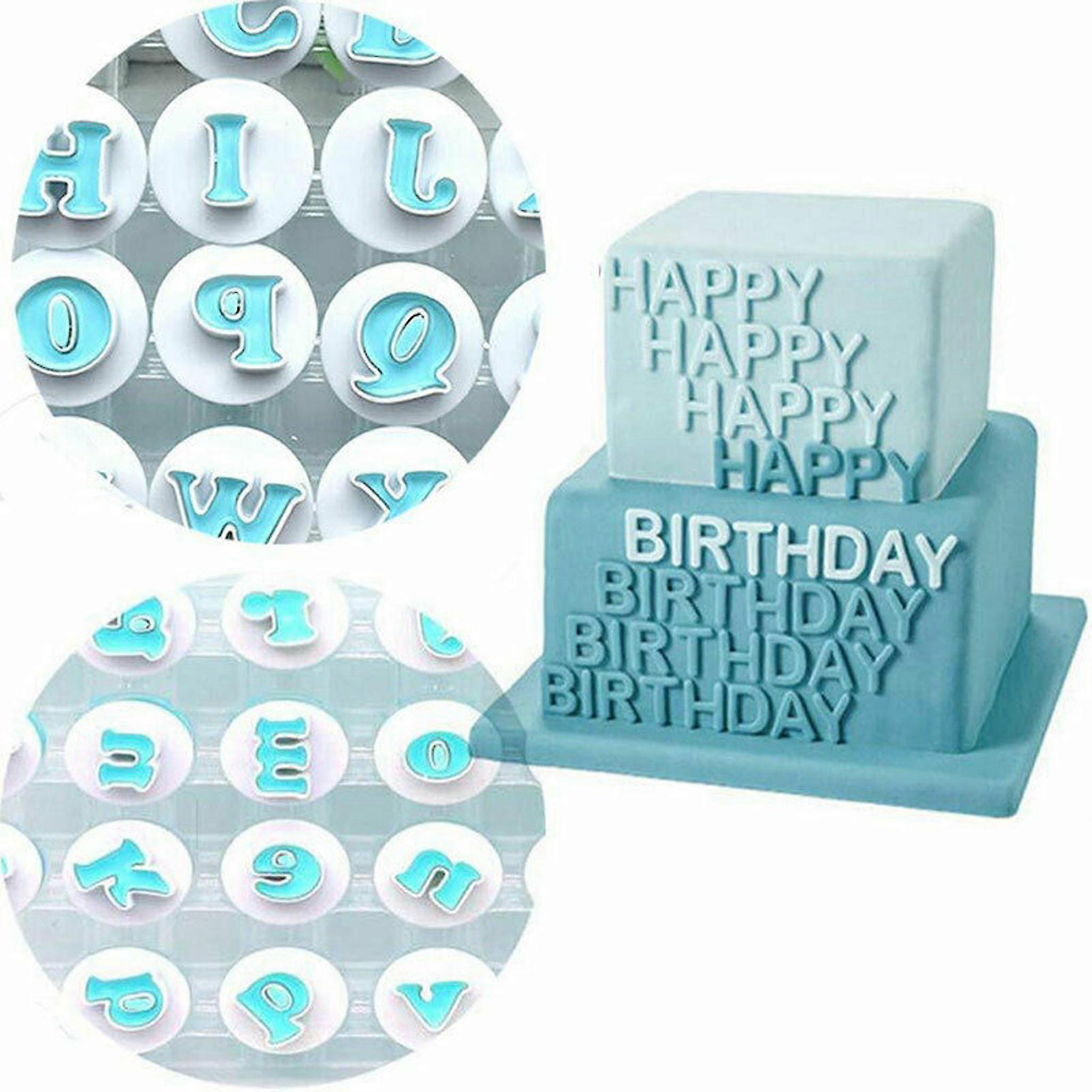 26 Pcs Fondant Ie Set - Letters And Numbers Ie S Ba Lowese