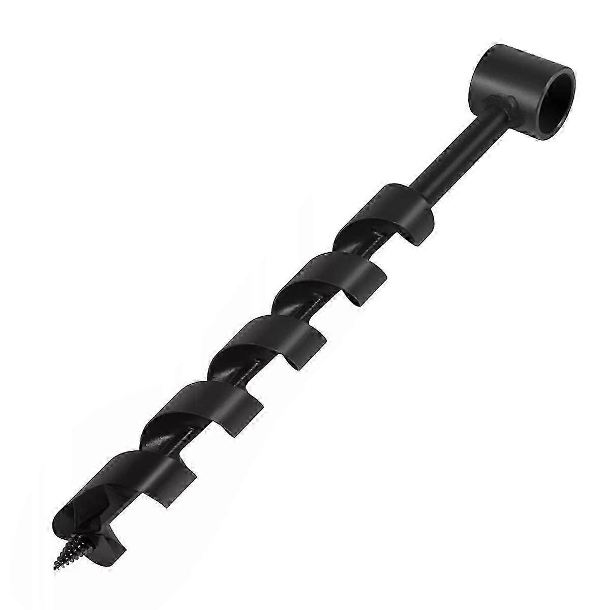 1 Inch Hand Auger Wrench 1 X 12inch Manual Hole Eye Wood Auger Drill Bit for Camping and Survival and Backpack Tool