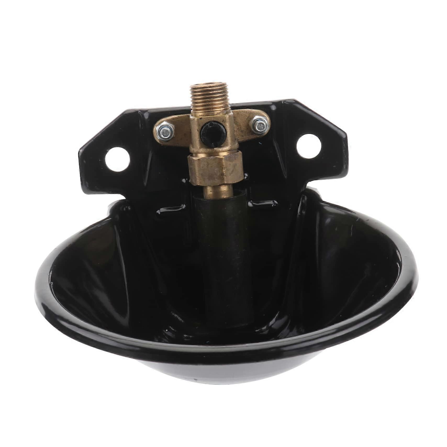 Sheep Feeder Automatic Water Bowl Metal Livestock Water Trough for Cattle, Goats, and Farm Animals