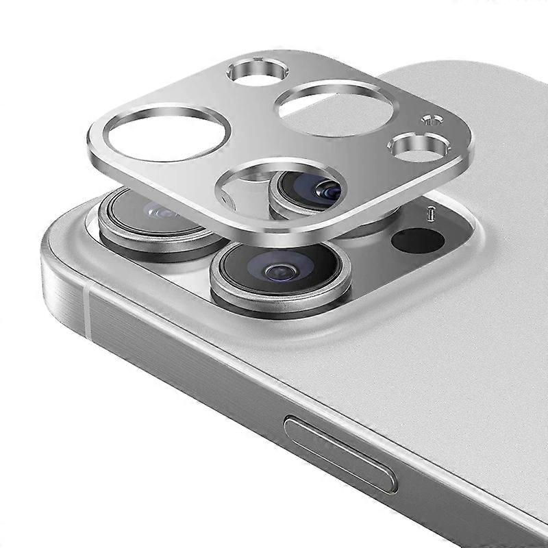 WANLONFENG LHJ Series For iPhone 15 Pro Max 15 Pro Metal Hollow Camera Lens Protector with Lens Clea