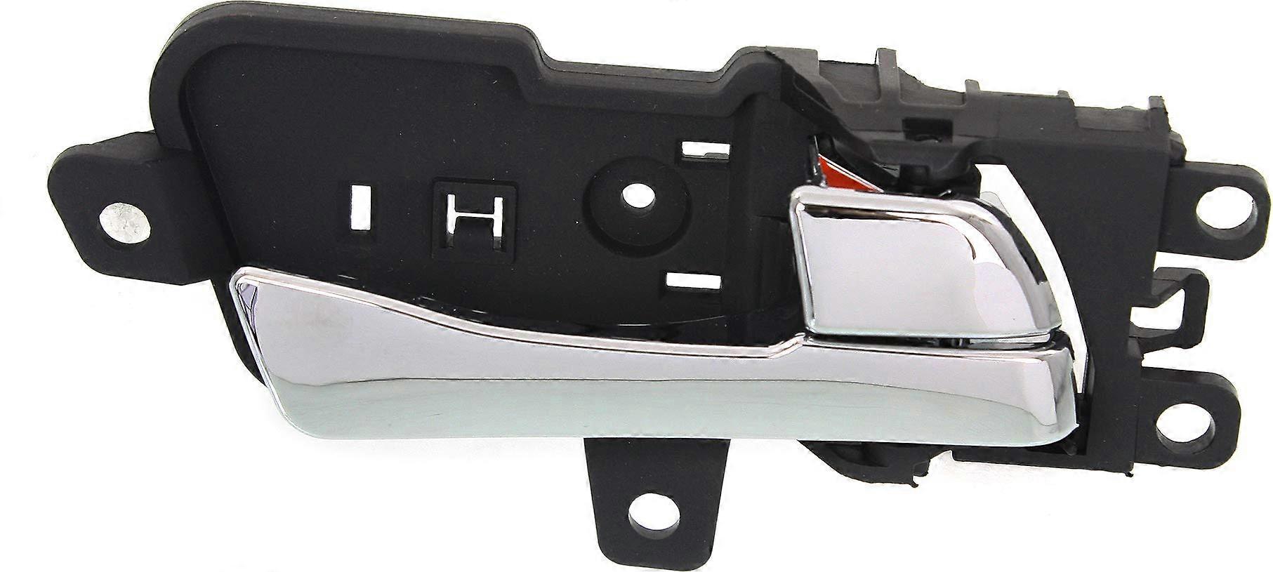 Front or Rear, Passenger Side Interior Door Handle Compatible with 20112015 Hyundai Sonata Chrome