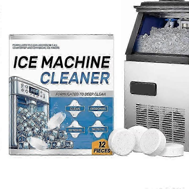 Ice Machine Cleaner Maker Descaler Ice Maker Cleaner Tablets for Fridge