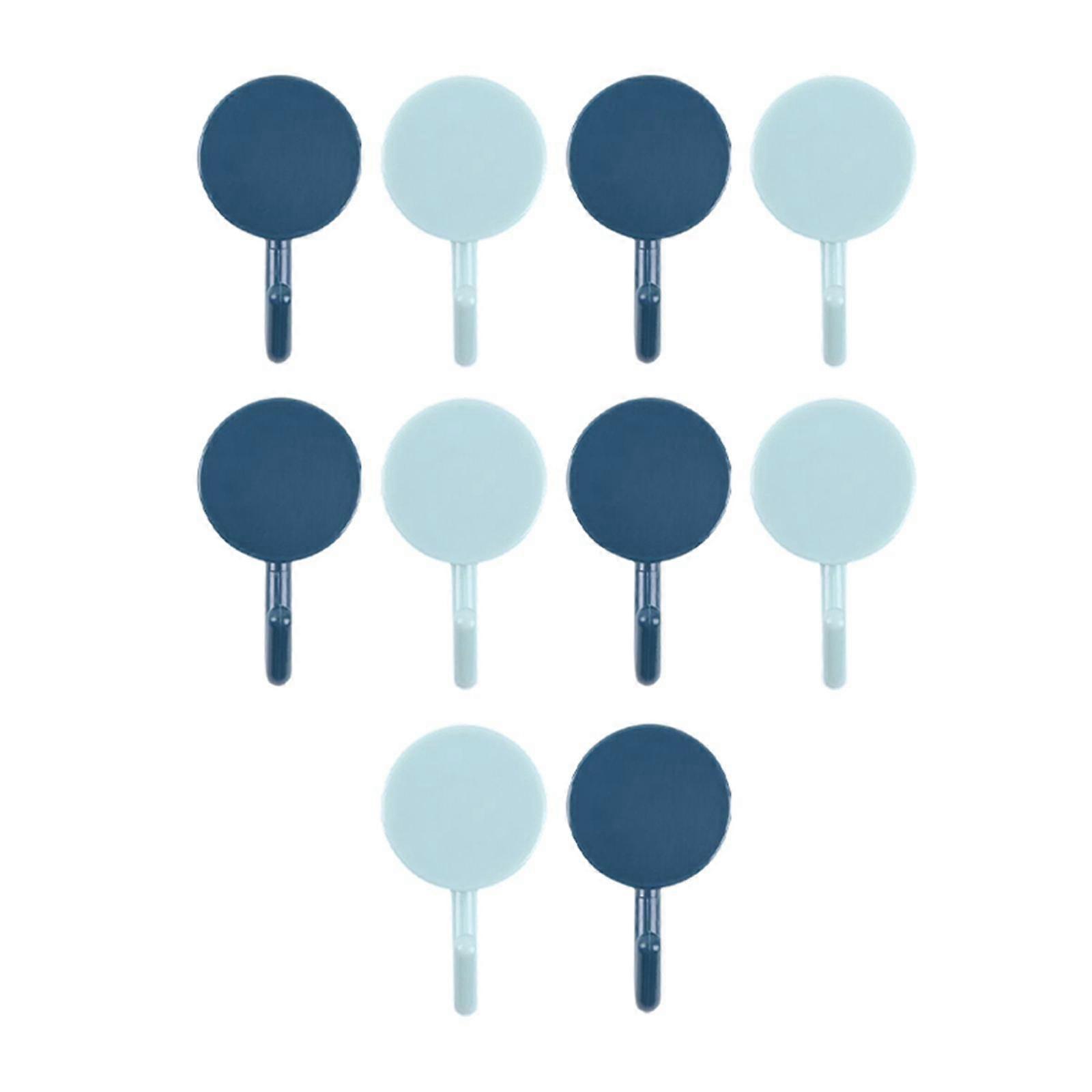 10 Adet Kendinden Yapışkanlı Kancalar Asılı 4.4lbs Fayans Çivi Yapışmaz Suya Dayanıklı