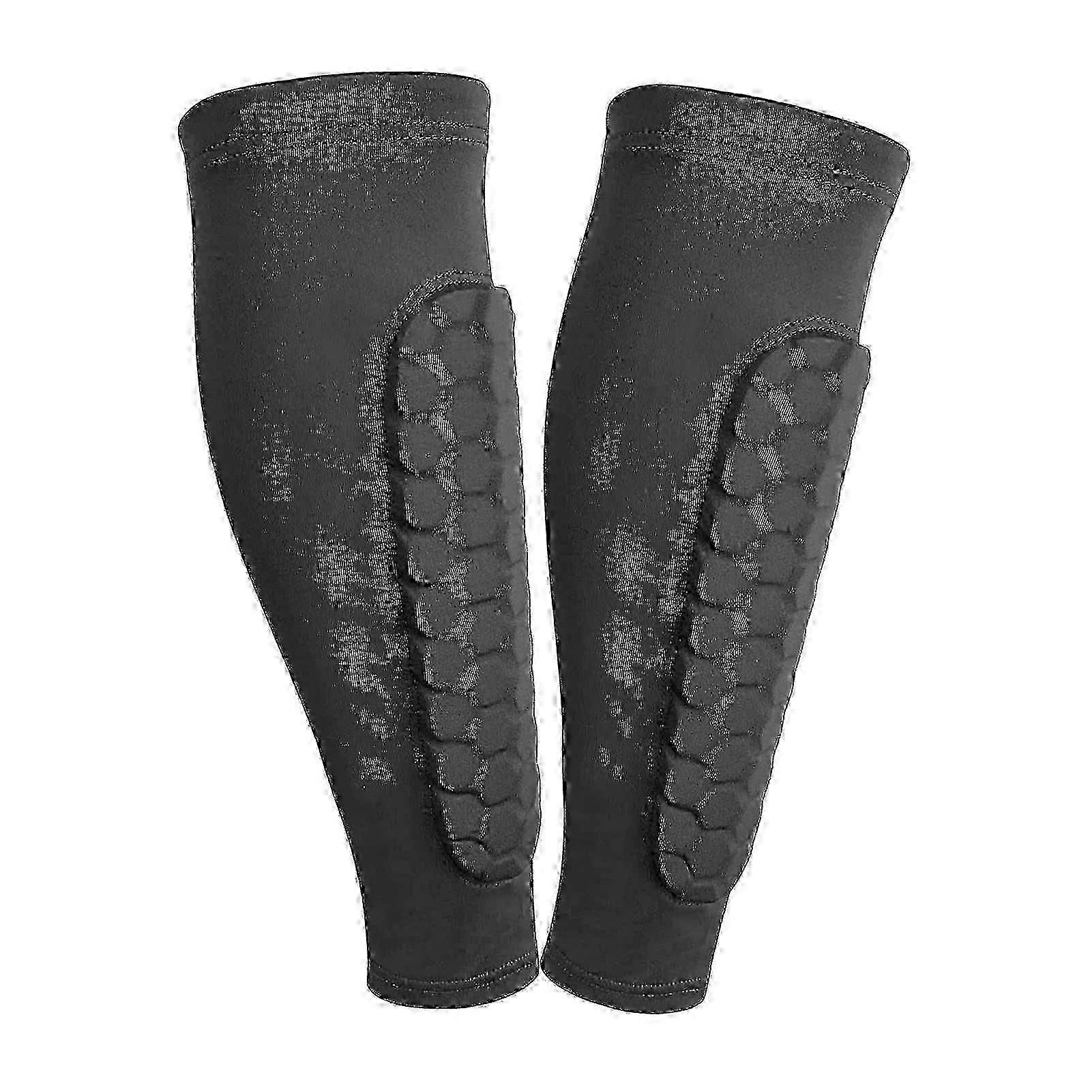 1 Pair of Soccer Shin Guards Pads for Kid Youth AdultCalf Socks Protective Gear Outdoor Football Gear for Men and Women
