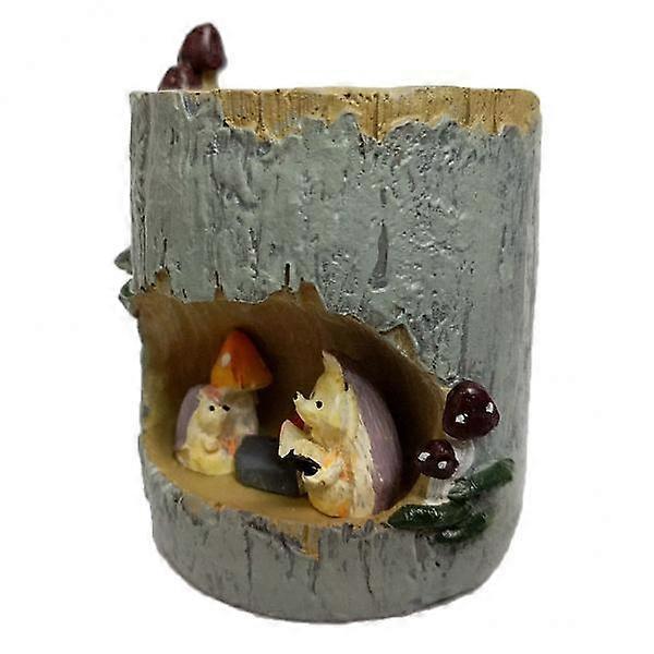 ミニチュアガーデンデコレーションのための魅力的なハリネズミポット