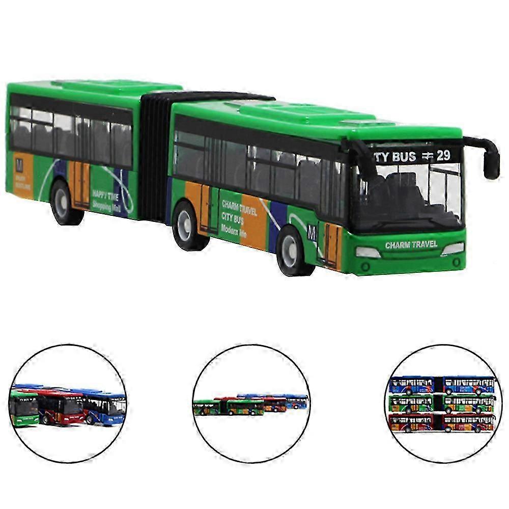 1:64 Bus Double Buses Alloy Bus Model Vehicles City Express