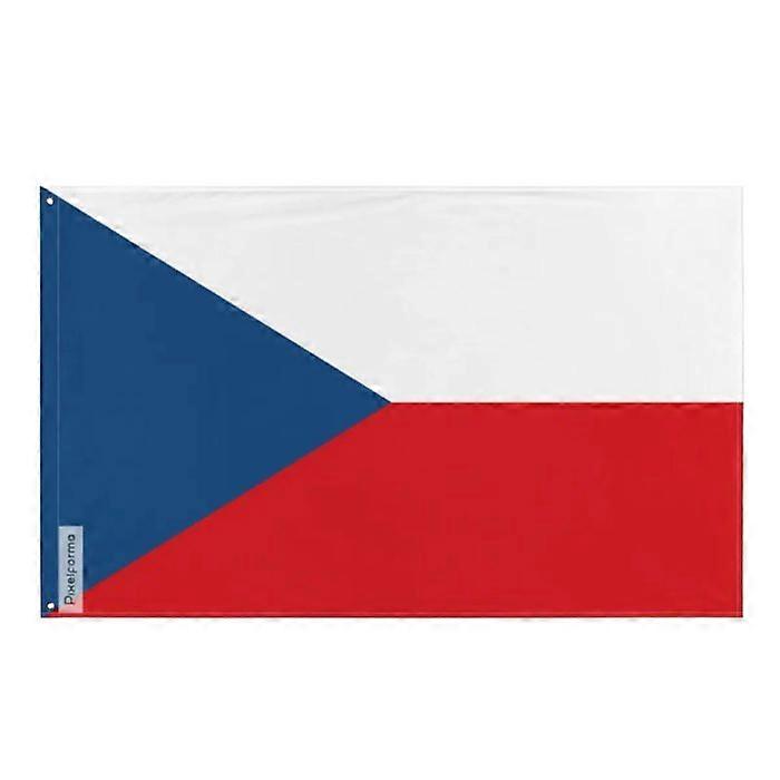 Flag of the Czech Republic – 160 x 240 cm – Polyester – Metal eyelets – Durable