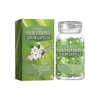 Hoegoa Hair Essential Oil Care Green Capsule, portable nourishing, repairing, split ends, strong and strong hair care