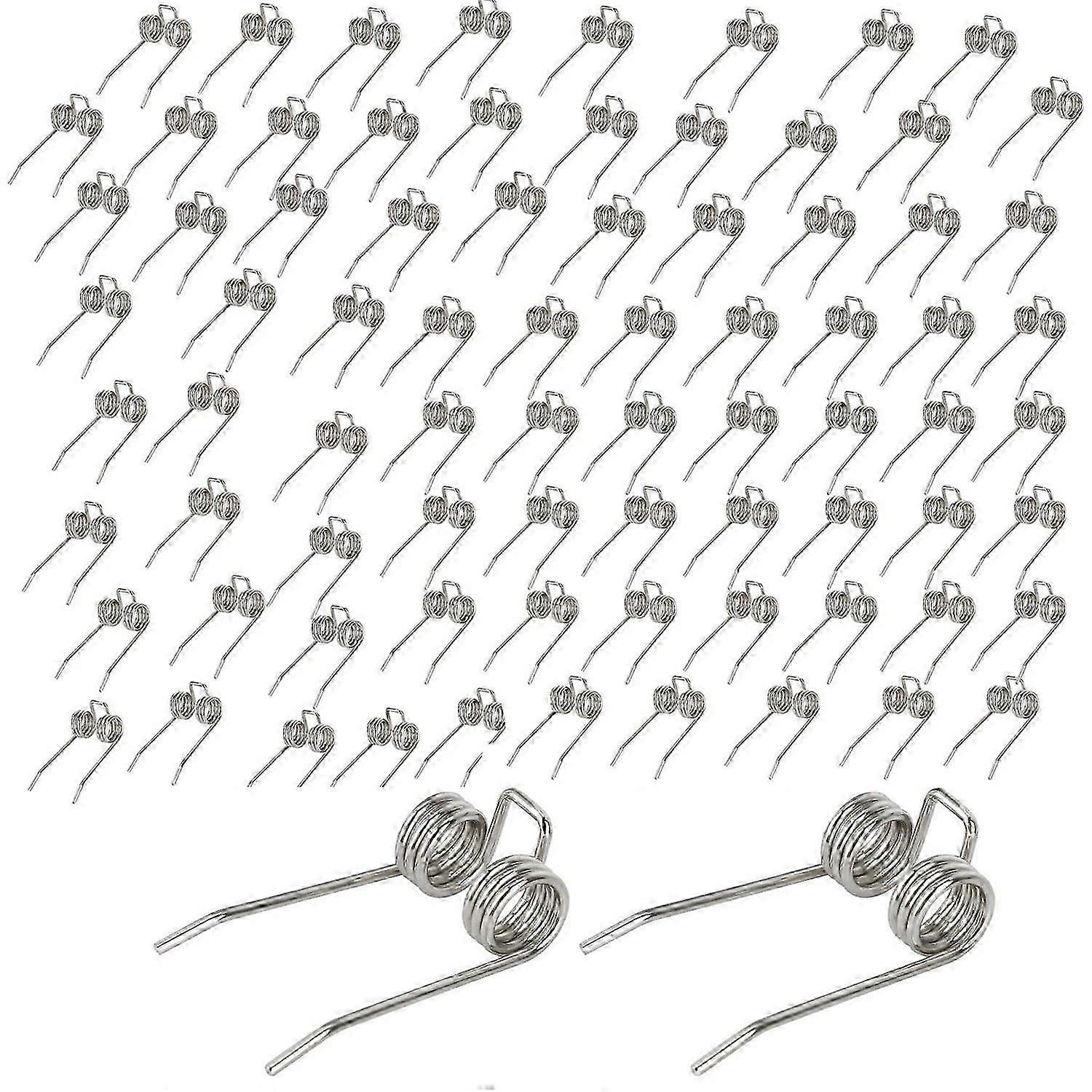 72PCS Replacement Dethatcher Tines for Greenworks 29272 27022 2500600G Steel Scarifier Parts