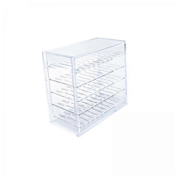 2xEyelash Extension Storage Case 5 Layers False Eyelash Organizer Professional