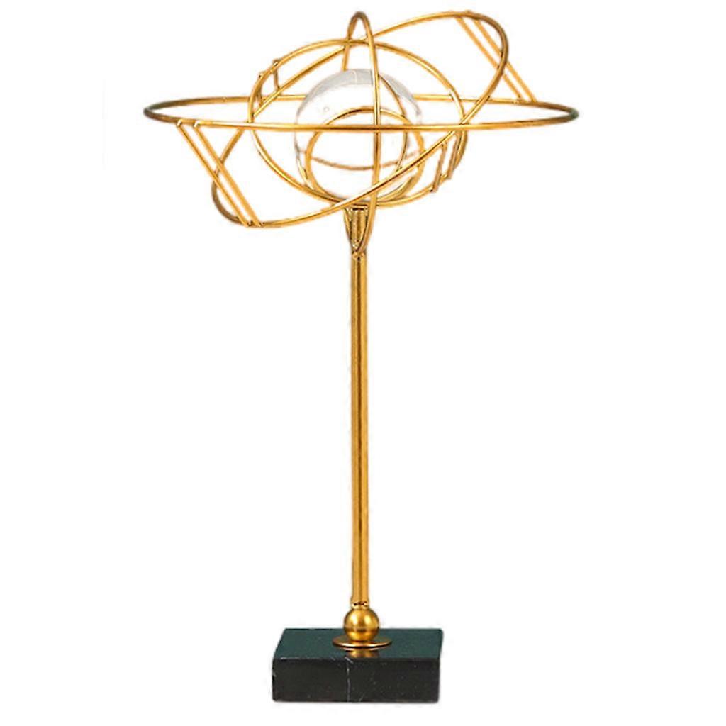 Ornamente nordice Lux Ușor Metalic Abstract Geometrie Linie Pridvor Sârmă Modernă